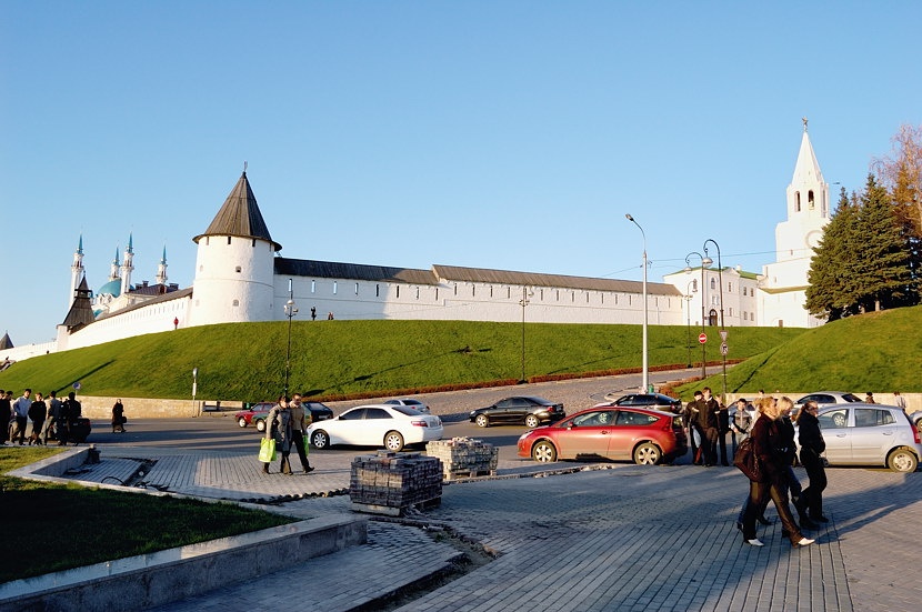 Где в казанском кремле туалет